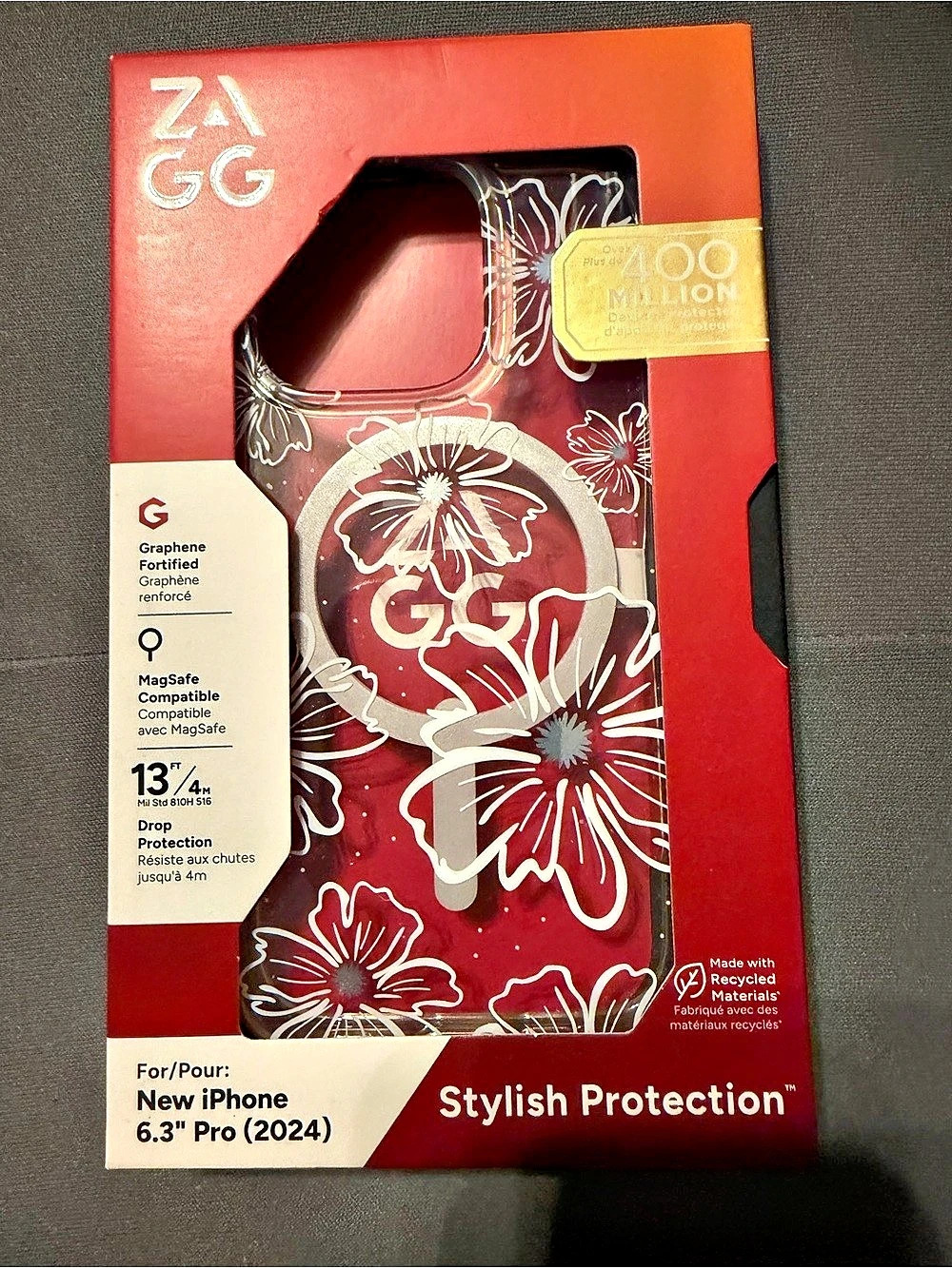 ZAGG Gear4 Havana Floral iPhone 15 Pro Case NWT